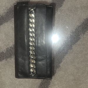 Asos leather clutch